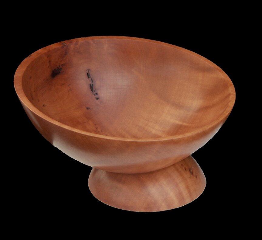 Bol en poirier, diamètre 12 cm