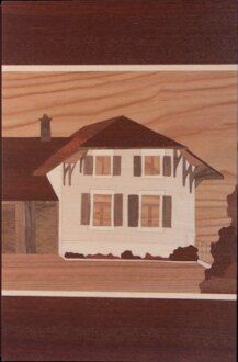 Réalisation : la maison en marqueterie