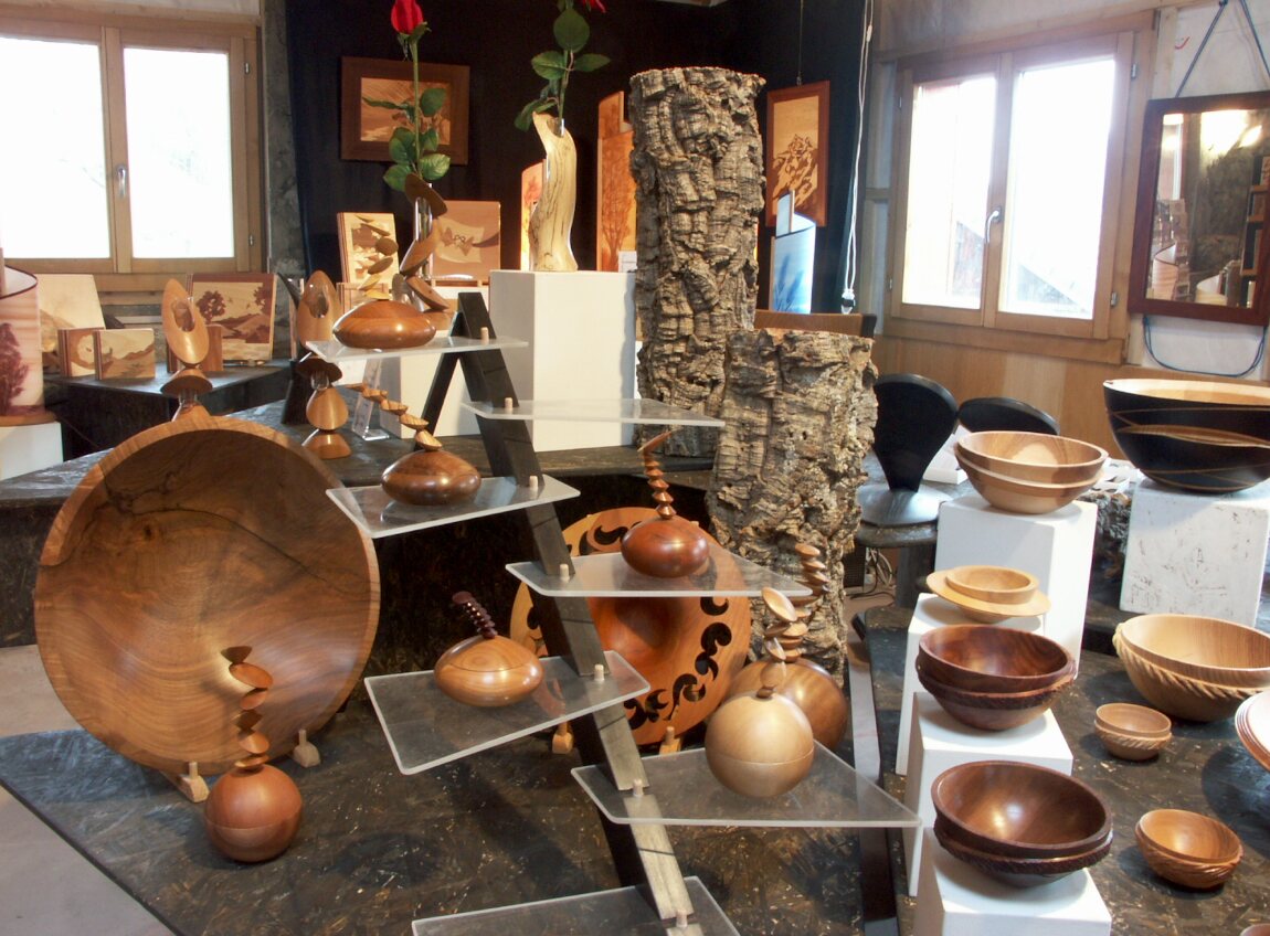 L'atelier-galerie Originart à Vérossaz