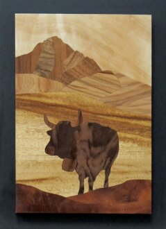Marqueterie Vache